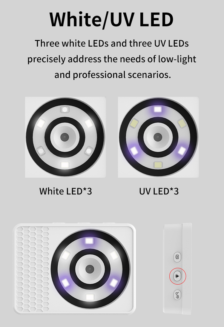Brand New Mini Portable Electronic Microscope Industrial Camera 3X Digital Zoom High Speed Measurement HD Recording for Checking