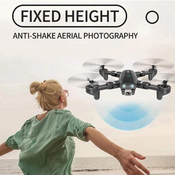 5G RC Quadcopter Drone 4K WiFi FPV Foldable Off-Point Flying Gesture Photos Video s167 drone