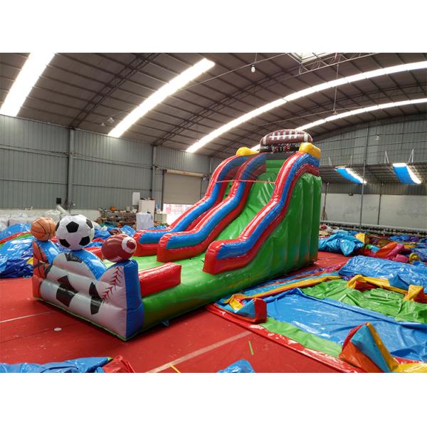 Commercial Inflatable Basketball Sport Games Water Pool Slide for Kids and Adults