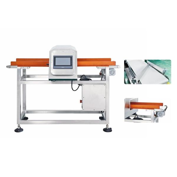 Horizontal Food Metal Detecting Machine With Conveyor Belt