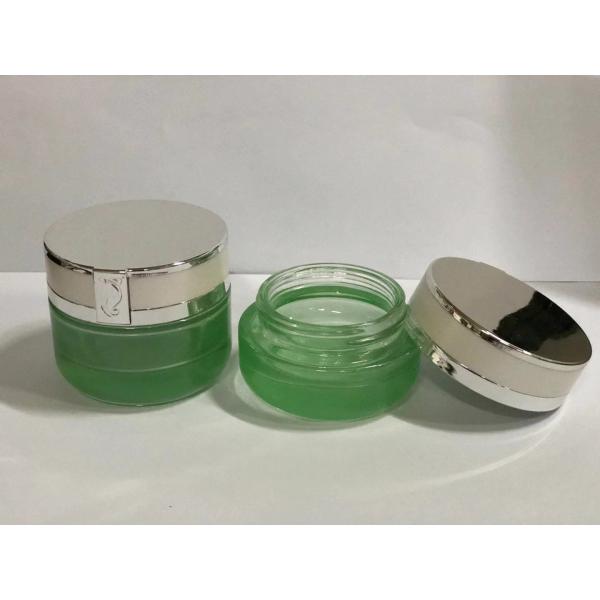 Reliable Luxury Cosmetic Containers Glass Cream Jars Cosmetic Packaging Customized Design