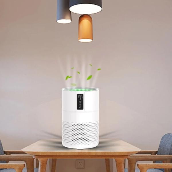 ETL 16W Portable Room Air Cleaners 120m3/h Smart Car Air Purifier