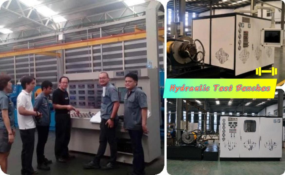 Ship Hydraulic Test Benches YST500 Гидравлические испытательные скамейки Функциональное испытание Гидравлические насосы и моторы