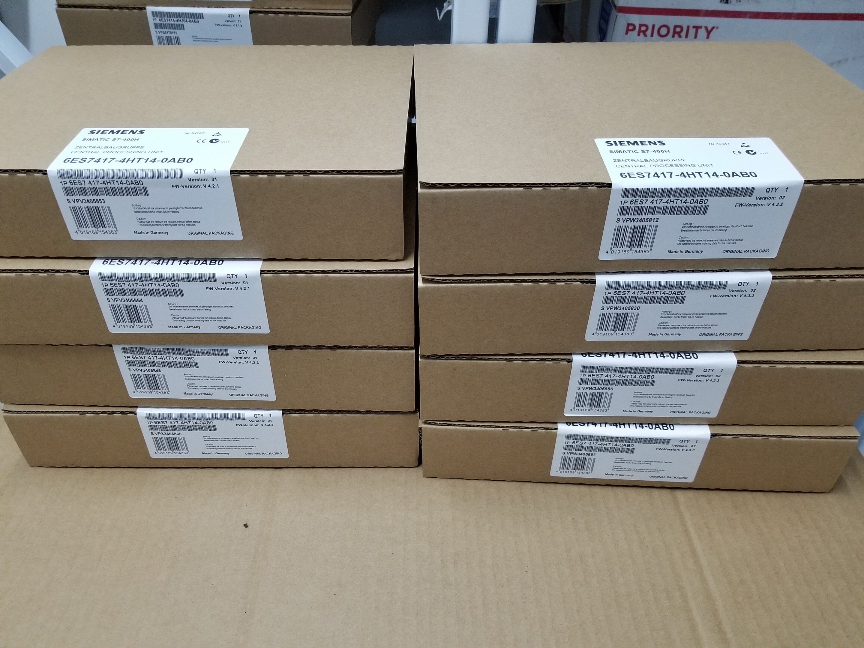 6ES7614-1AH01-0AB3 Процессорный модуль Cpu Plc Siemens Automation Plc