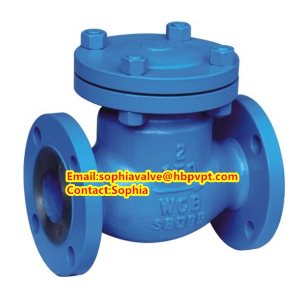 A216B 150# ANSI metal seal swing check valve