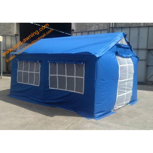 3x4m Frame Refugee Relief Tent Waterproof UV Resistance Emergency Disaster Tents