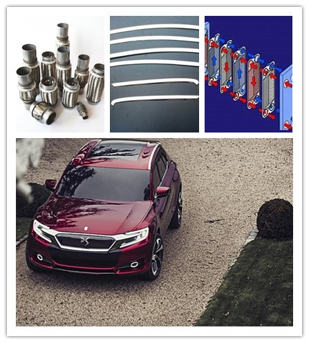 Automotive Stainless Steel Strip Coil 400 Series 15 - 1550mm Thickness