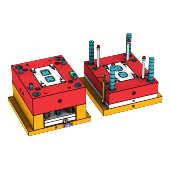 OEM / ODM: Cold Runner Injection Molding & Transparent Medical Instrument Bottom Shell (1*2) No.23672