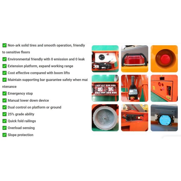 CE ISO Certification Self Propelled Scissor Lift Price
