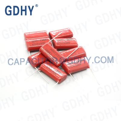 Capacitor do filme do polipropileno de CBB81 472J1250V 15 CBB para a lâmpada do assassino do mosquito