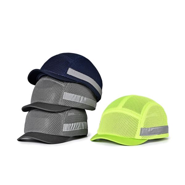 Short Brim Safety Bump Cap Baseball Style With CE EN812 guangzhou supplier