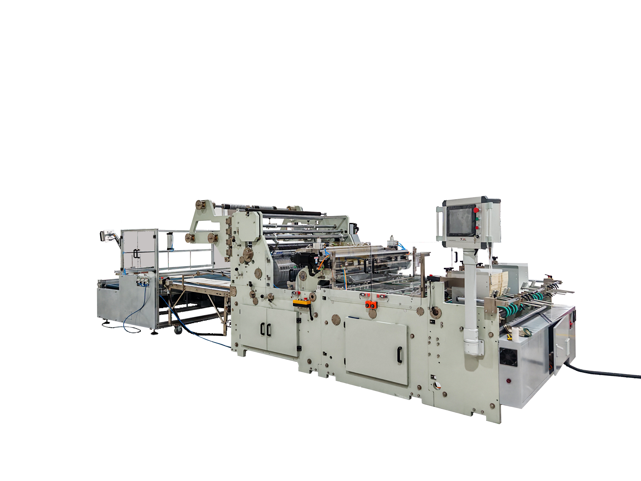 Fully automatic window affixing machine TC1450 with Rexroth multi-axis servo drive for high precision and long service life