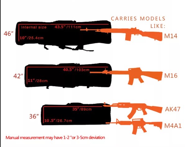 рюкзак водоустойчивое Xinxing сумки оружия двойной винтовки 600D Оксфорда тактический
