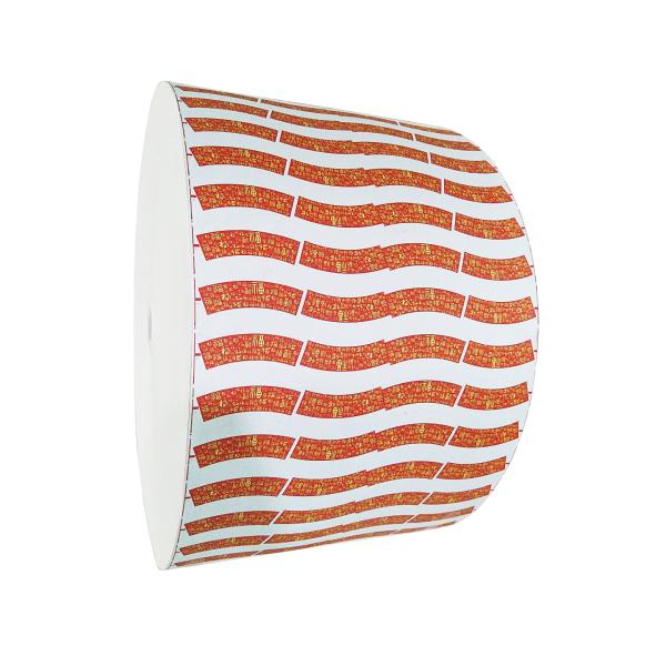 870mm Width Bamboo Pulp Foodgrade Paper Roll For  8 OZ Paper Cups