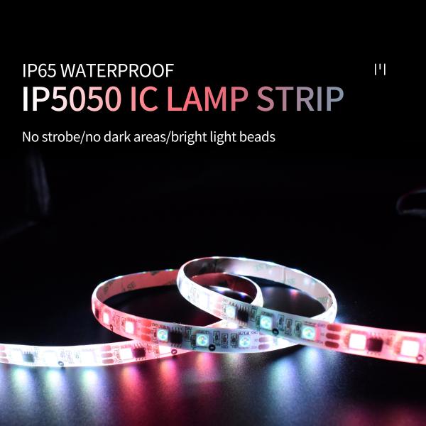 Running Water Ip65 Smd Strip Led Waterproof Glue 5050 Bar Ktv Landscape Lamp