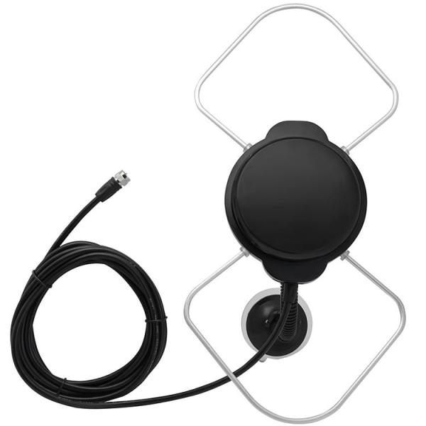 As 150 milhas alta do ganho 4K 1080P variam antena interna exterior da tevê do impulsionador da antena HDTV da tevê do VHF da frequência ultraelevada