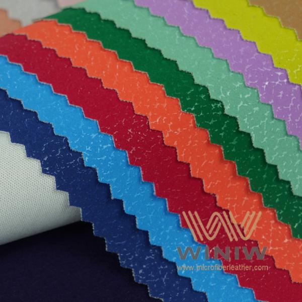 Cheap and Cost-effective Breathable and Colorful 0.5-0.8mm Polyurethane Blend Synthetic Leather for Clothing