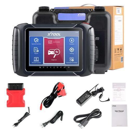 XTOOL D8 Automotive Scan Tool Bi-Directional Control OBD2 Car Diagnostic Scanner+ECU Coding 38+ Services+Key Programming