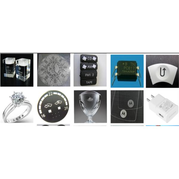 Water Cooling Ultraviolet Laser Marking And Engraving Machine 5W/10W For Glass Cup Crystal