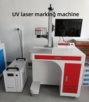 High Precision 3W 5W 10W UV Laser Engraver For Glass Plastic Logo Printing