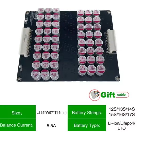 Smart Dynamic Balancer for LiFePO4 and Li-ion Battery Packs