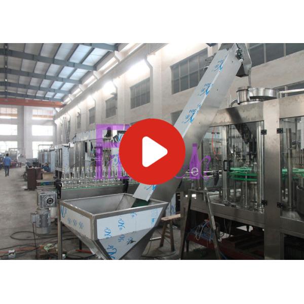 tipo control líquido del anillo de la máquina de embotellado 12000BPH del PLC del cilindro