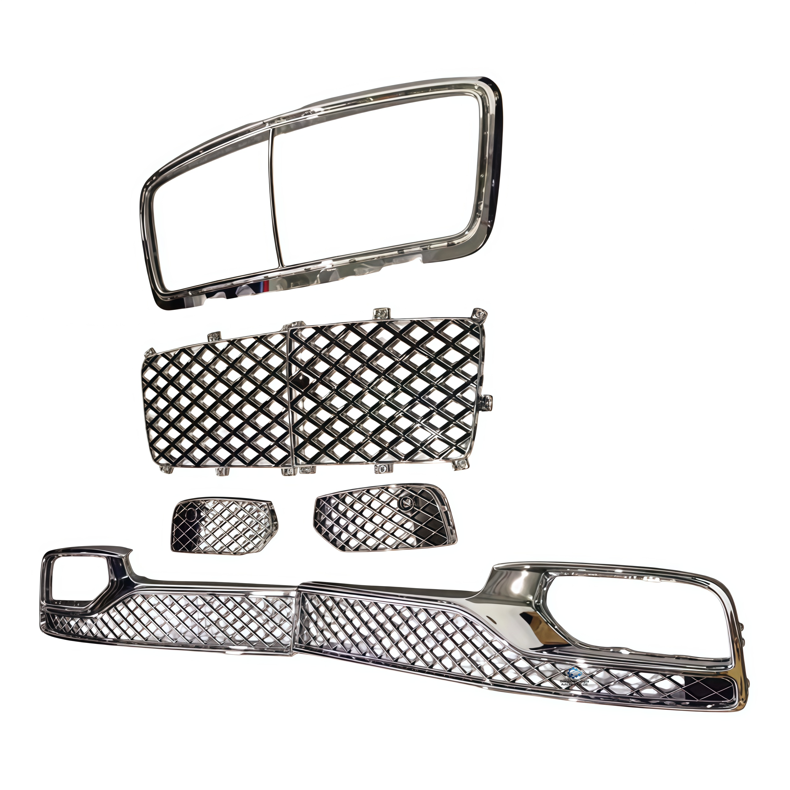 Suitable for Bentley Bentayga 2019-2024 Continental Flying Spur Front Bumper Grille Heat Dissipation Grille 3SD807675A 3SD807675