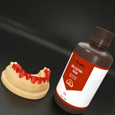 Photosensitive 1kg/Bottle Wax Castable Resin Green For High Precision Printer