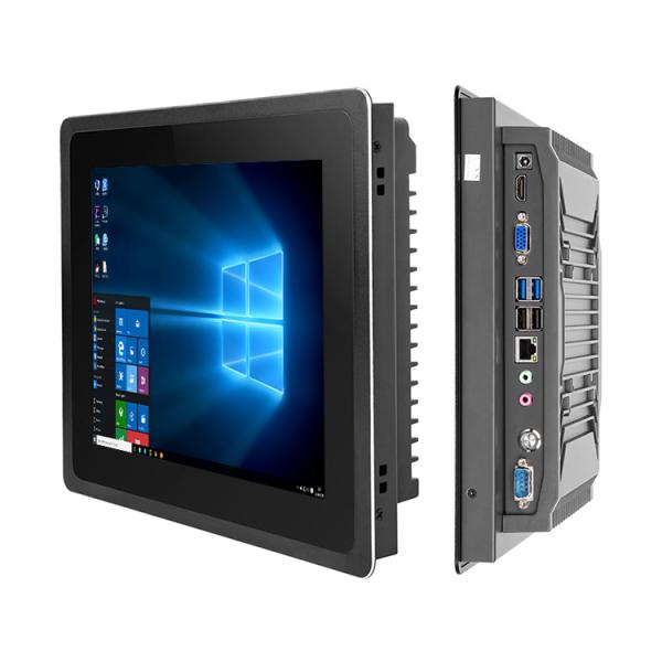 17 pulgadas de panel táctil industrial capacitivo PC con escáner de códigos de barras