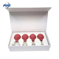 15/25/35/55mm 4 copos do silicone dos PCes fazem massagens o dispositivo colocando reusável facial do copo da terapia e do corpo