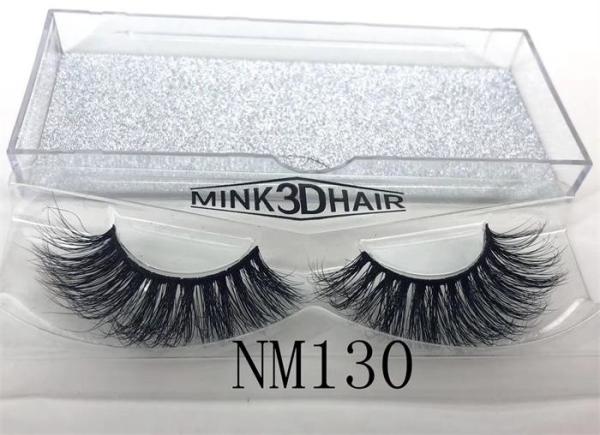 Cosmetic 3D Mink Eyelashes Hair False Eyelashes Wispy Cross Fluffy Unique 3d Lashes