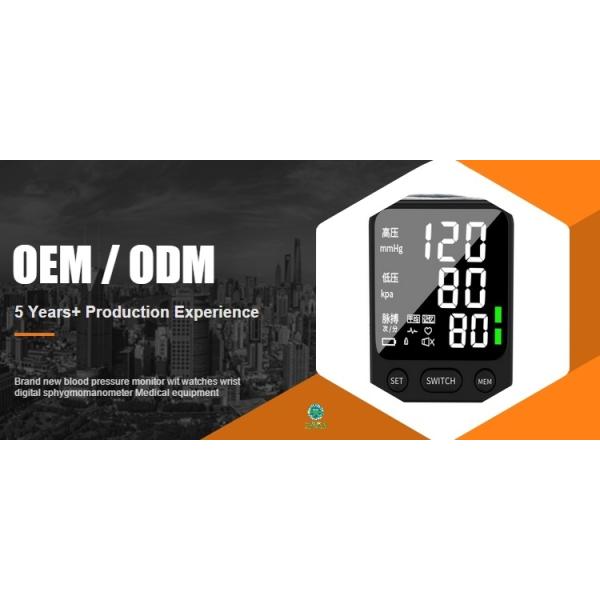 JSL-W501 Wrist Blood Pressure Monitor with Digital Sphygmomanometer Applicable Parts Wrist
