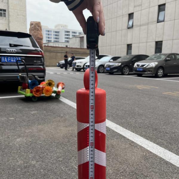 95cm PU Flexible Traffic Warning Road Delineator Bollard Spring Post for Enhanced Safety