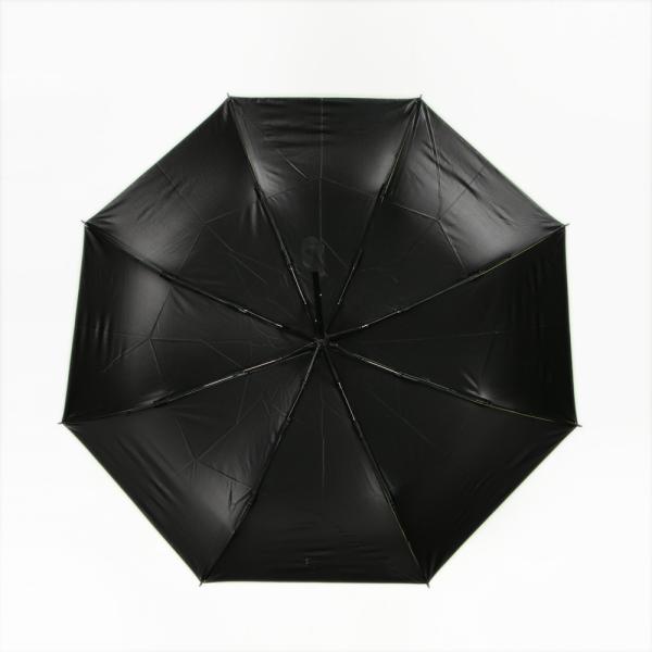 21 inch compact anti-uv uv protection three fold umbrella with sunproof sunshade in green color