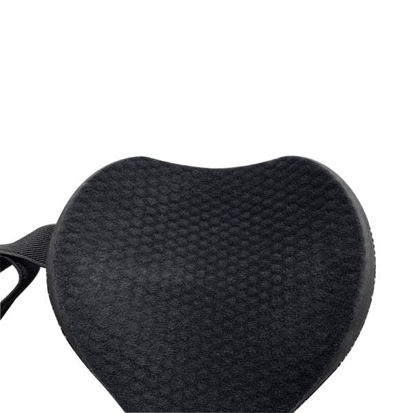 Американская пара черных и коричневых подложки для коленного сустава