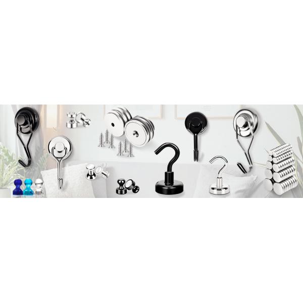 Industrial Magnet Neodymium Magnet Super Strong Holder Hook Magnetic Hooks and Durable