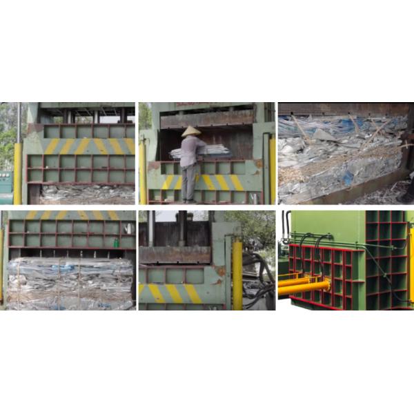 Vertical scrap metal of steel copper aluminum baler Vertical Scrap Baler Used For Soft metal Plastic Waste Paper Baling