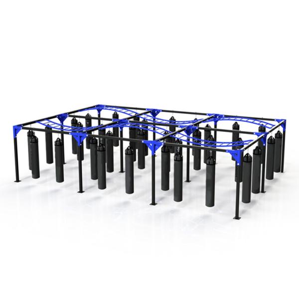 HIIT Boxing Steel Cross Fit Rack Indoor Leg Extension Fitness Equipment