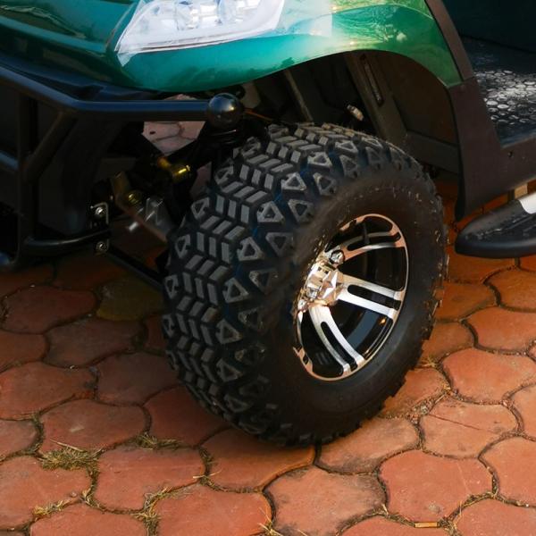 Carrinho de golfe EV de 4 lugares com 6 horas de carregamento 30-40 km/h velocidade e iluminação LED