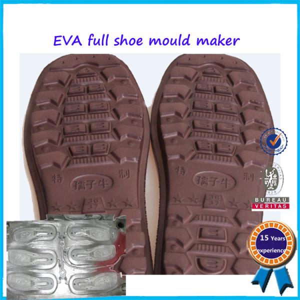 Full Shoe EVA Mould Sturdy Steel Plastic Injection Shoe Sole Mold