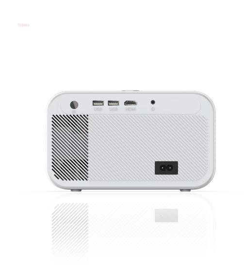 Wireless HDMI T5 Projector Portable Lightweight Multipurpose