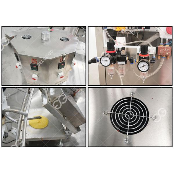 Stainless Steel Waffle Ice Cream Cone Baking Machine Electric/Gas Heating
