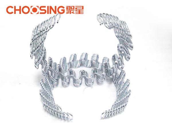 3.8mm Black Zig Zag Sofa Springs Replacement Settee Springs Sofa DIY , Serpentine Upholstery Springs