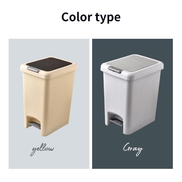 China Wholesale Small Household Foot Pedal Plastic Dustbin With Cover