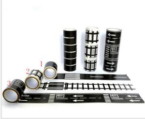 Custom Road Pla Decorative Adhesive Paper Craft Tape Fit Parents - Child Games