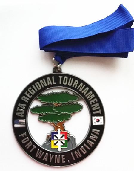 ATA REGIONAL tournament zinc alloy metal medal