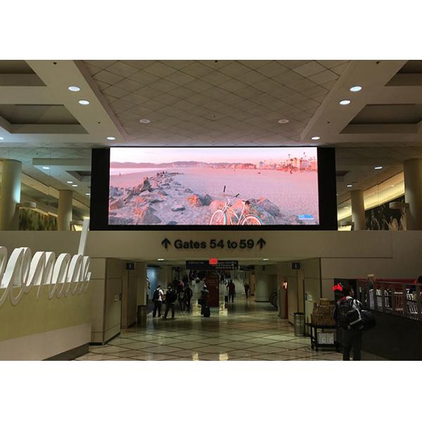 HD Full Color P2 Indoor LED Displays 128x64 dots For Sports Halls