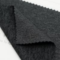 El doble reciclado de la tela de Spandex del poliéster del 86% echó a un lado enarenando con alta elasticidad