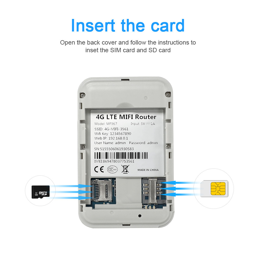 ABS маршрутизатора Точки доступа вставляемого 4G LTE CAT6 OLAX сеть мобильного WiFi полная