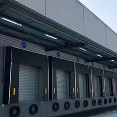 Black Rigid Frame Dock Shelter Heavy Duty Mechanical Frame Truck Dock Shelters
